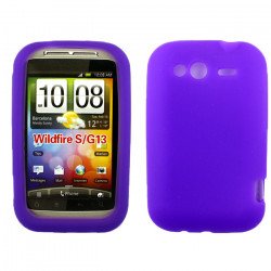 HTC Wildfire S G13 Silicone (Purple)
